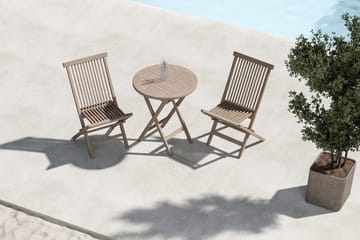 Cafe Set Venture Home Vitputsad - Havemøbler - Balkon - Balkonmøbler - Altansæt