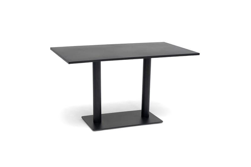 Cafébord Hillerstorp Näsby 70 x 120 cm Sort, Sort