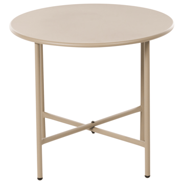 Cafésæt Ovaro - Beige - Havemøbler - Balkon - Balkonmøbler - Altansæt