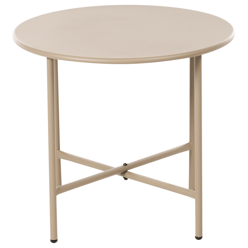 Cafésæt Ovaro - Beige - Havemøbler - Balkon - Balkonmøbler - Altansæt