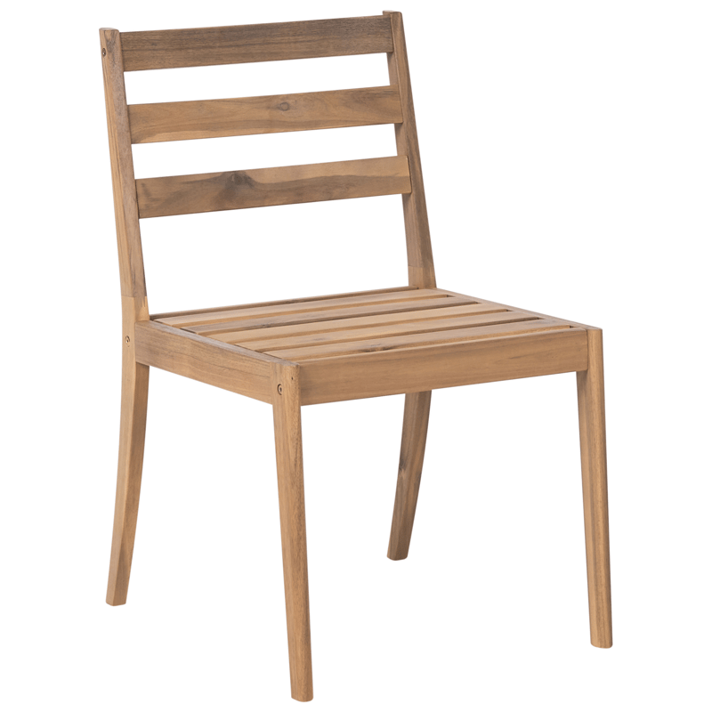 Cafésæt udendørs Chioggia akacietræ - Brun - Havemøbler - Balkon - Balkonmøbler - Altansæt
