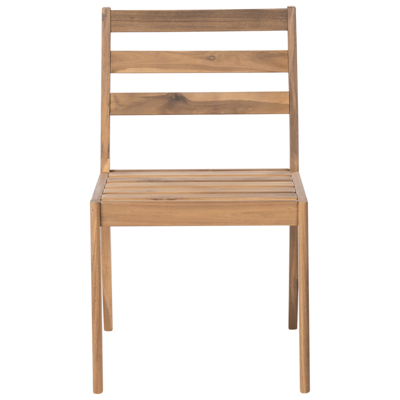 Cafésæt udendørs Chioggia akacietræ - Brun - Havemøbler - Balkon - Balkonmøbler - Altansæt