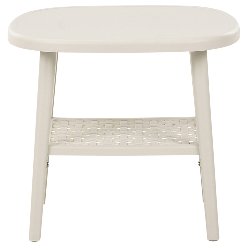 Cafésæt udendørs Sicelle - Hvid - Havemøbler - Balkon - Balkonmøbler - Altansæt