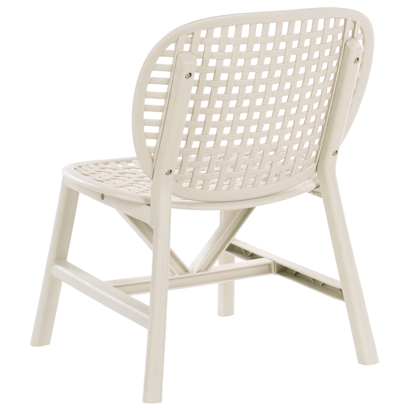 Cafésæt udendørs Sicelle - Hvid - Havemøbler - Balkon - Balkonmøbler - Altansæt