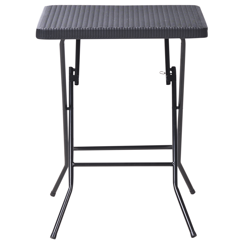 Cafésæt udendørs Trappeto - Sort - Havemøbler - Balkon - Balkonmøbler - Altansæt