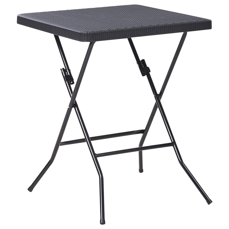 Cafésæt udendørs Trappeto - Sort - Havemøbler - Balkon - Balkonmøbler - Altansæt