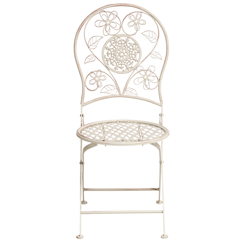 Cafésæt udendørs Yaviza Jern - Beige - Havemøbler - Balkon - Balkonmøbler - Altansæt