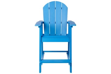 Cafeset Beliani Adirondack Blå blue - Havemøbler - Balkon - Balkonmøbler - Altansæt