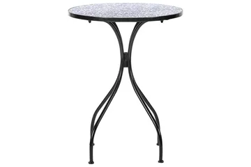 Cafeset Beliani Camprena Black - Havemøbler - Balkon - Balkonmøbler - Altansæt