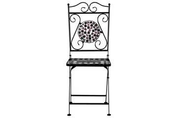 Cafeset Beliani Carpino Black - Havemøbler - Balkon - Balkonmøbler - Altansæt