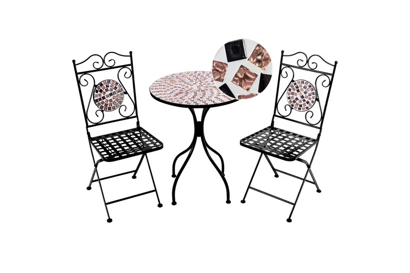 Cafeset Beliani Carpino Black