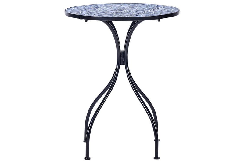 Cafeset Beliani Cigliano Black - Havemøbler - Balkon - Balkonmøbler - Altansæt