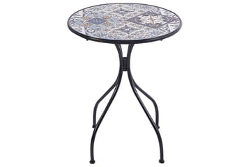 Cafeset Beliani Civita Black - Havemøbler - Balkon - Balkonmøbler - Altansæt