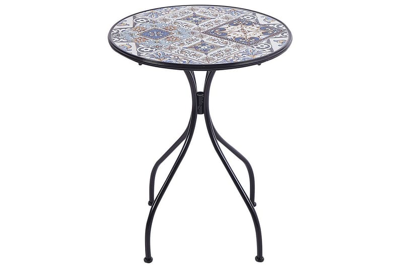 Cafeset Beliani Civita Black - Havemøbler - Balkon - Balkonmøbler - Altansæt