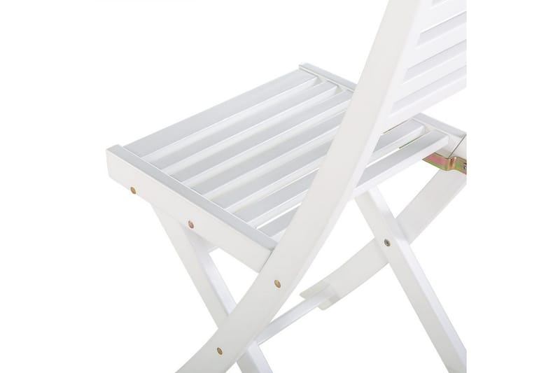 Cafeset Beliani Fiji White - Havemøbler - Balkon - Balkonmøbler - Altansæt