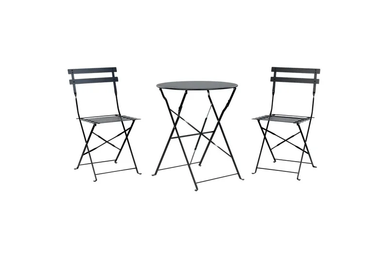Cafeset Beliani Fiori Blå Black