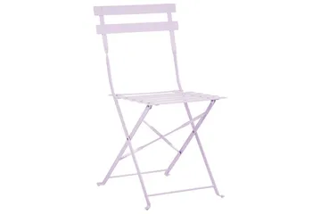 Cafeset Beliani Fiori Blå Violet - Havemøbler - Balkon - Balkonmøbler - Altansæt