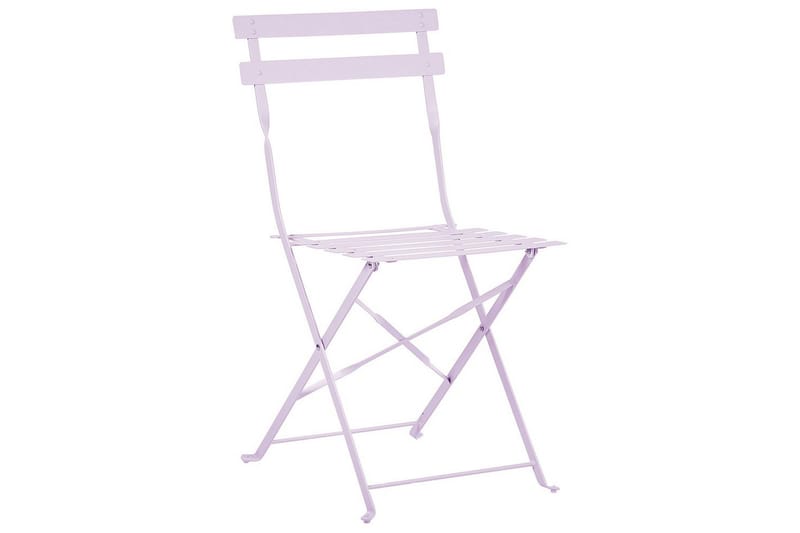 Cafeset Beliani Fiori Blå Violet - Havemøbler - Balkon - Balkonmøbler - Altansæt