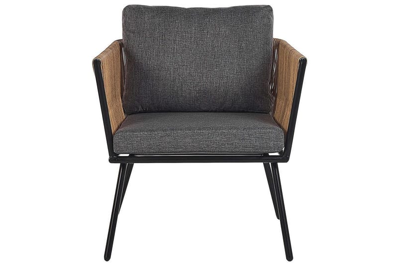Cafeset Beliani Gargano Brun/grå Brown||Grey - Havemøbler - Balkon - Balkonmøbler - Altansæt