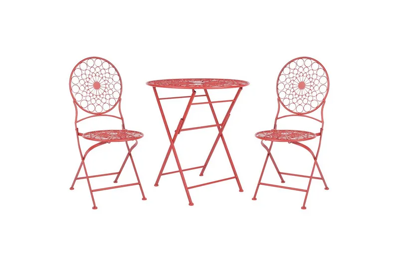 Cafeset Beliani Scario Red