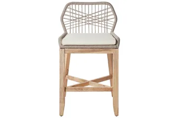 Cafeset Beliani Talamone Light wood - Havemøbler - Balkon - Balkonmøbler - Altansæt