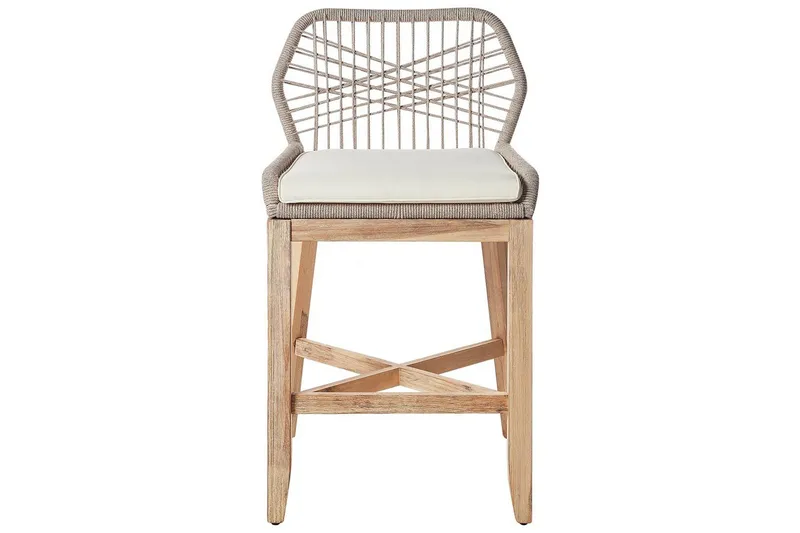Cafeset Beliani Talamone Light wood - Havemøbler - Balkon - Balkonmøbler - Altansæt