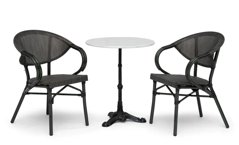 Caféstol Hillerstorp Äppelhed - Skovgrøn - Havemøbler - Balkon - Balkonmøbler - Altanstole