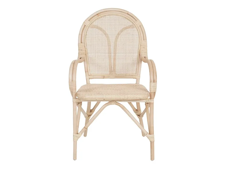 Caféstol Hillerstorp Silja - Natur - Havemøbler - Balkon - Balkonmøbler - Altanstole