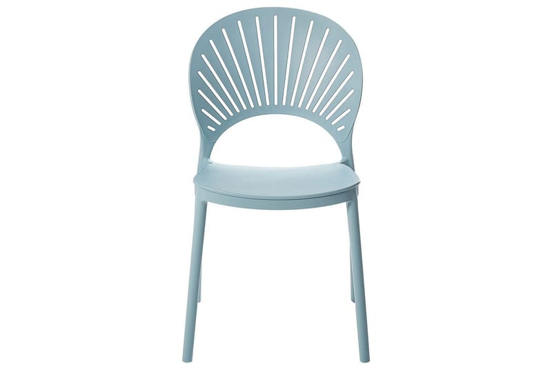 Casarano Spisestol Udendørs - Blå - Havemøbler - Balkon - Balkonmøbler - Altanstole