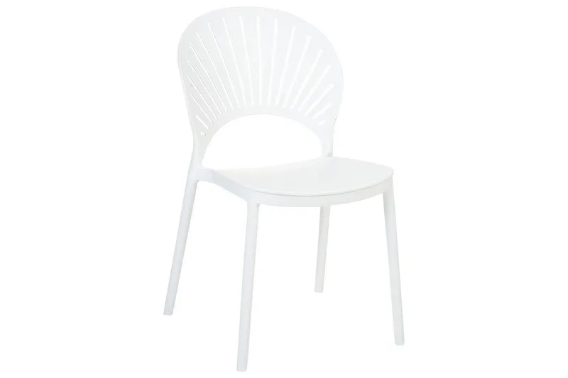 Casarano Spisestol Udendørs, Hvid