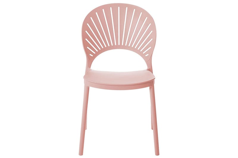 Casarano Spisestol Udendørs - Lyserød - Havemøbler - Balkon - Balkonmøbler - Altanstole