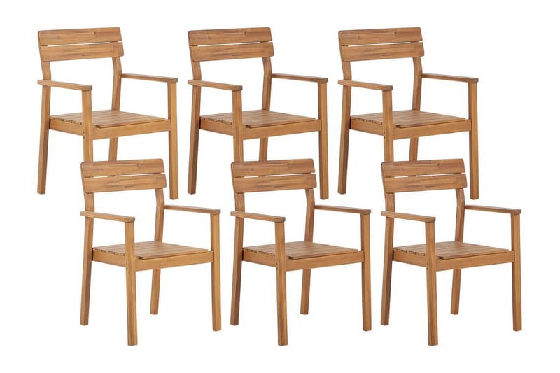 Cellino Armstol - Lysebrun - Havemøbler - Balkon - Balkonmøbler - Altanstole