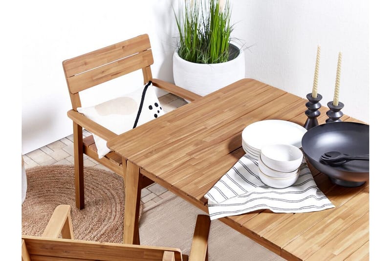 Cellino Armstol - Lysebrun - Havemøbler - Balkon - Balkonmøbler - Altanstole