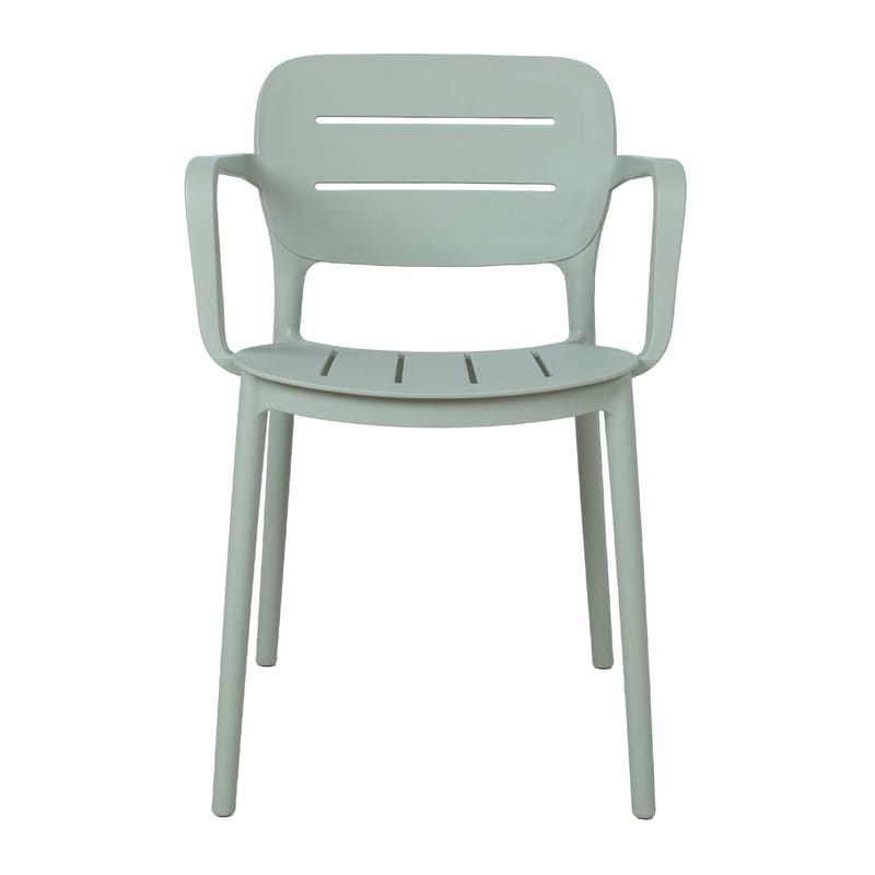 Chair HOME4YOU - Grønlig grå - Havemøbler - Balkon - Balkonmøbler - Altanstole