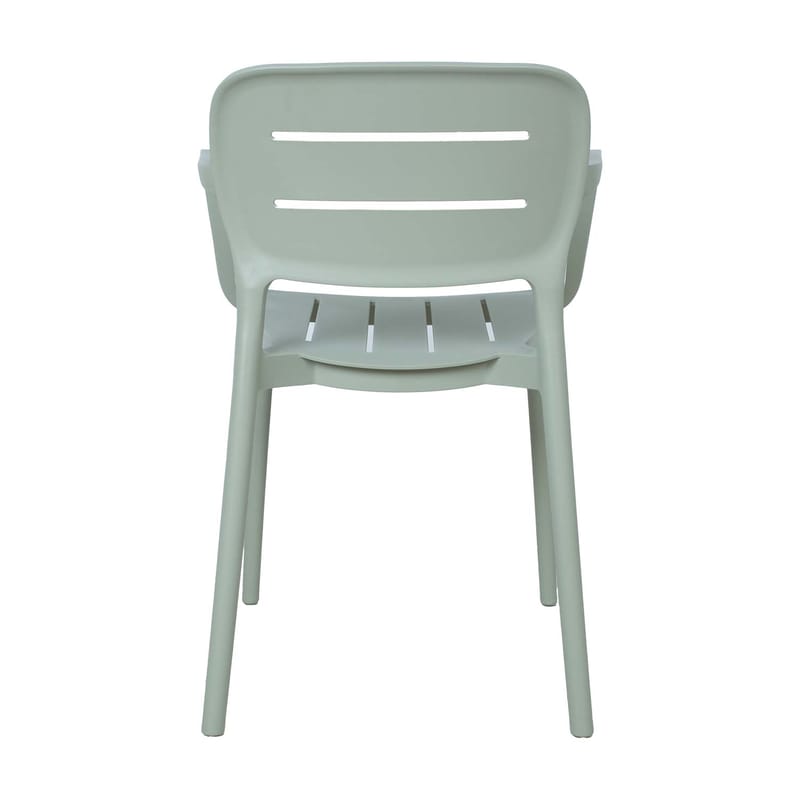 Chair HOME4YOU - Grønlig grå - Havemøbler - Balkon - Balkonmøbler - Altanstole