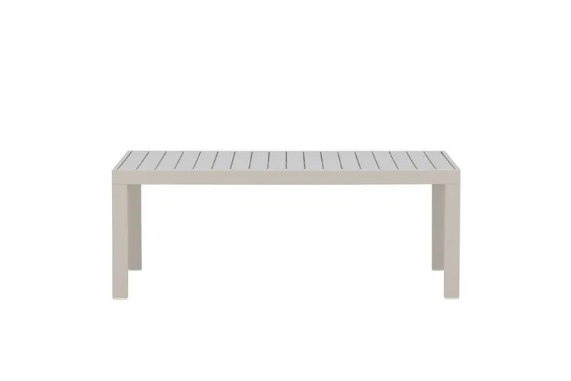 Copacabana sofabord 120 cm udendørs - Beige - Havemøbler - Balkon - Balkonmøbler - Altanborde