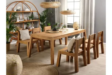 Coteto Spisestol Udendørs - Lysebrun - Havemøbler - Balkon - Balkonmøbler - Altanstole