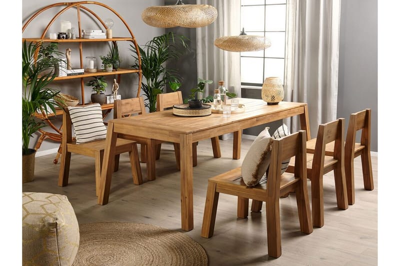 Coteto Spisestol Udendørs - Lysebrun - Havemøbler - Balkon - Balkonmøbler - Altanstole