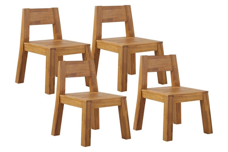 Coteto Spisestol Udendørs - Lysebrun - Havemøbler - Balkon - Balkonmøbler - Altanstole