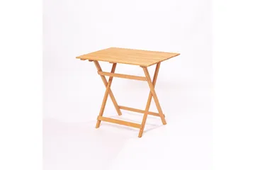 Emirhan Cafébord 80 cm - Brun - Havemøbler - Balkon - Balkonmøbler - Altanborde