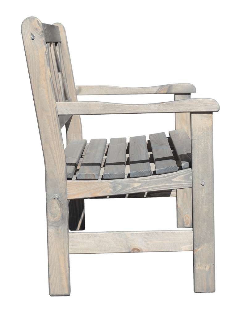 Europe Udesofa 2-personers - Grå - Havemøbler - Havesofaer & bænke - Udendørs bænk & havebænk