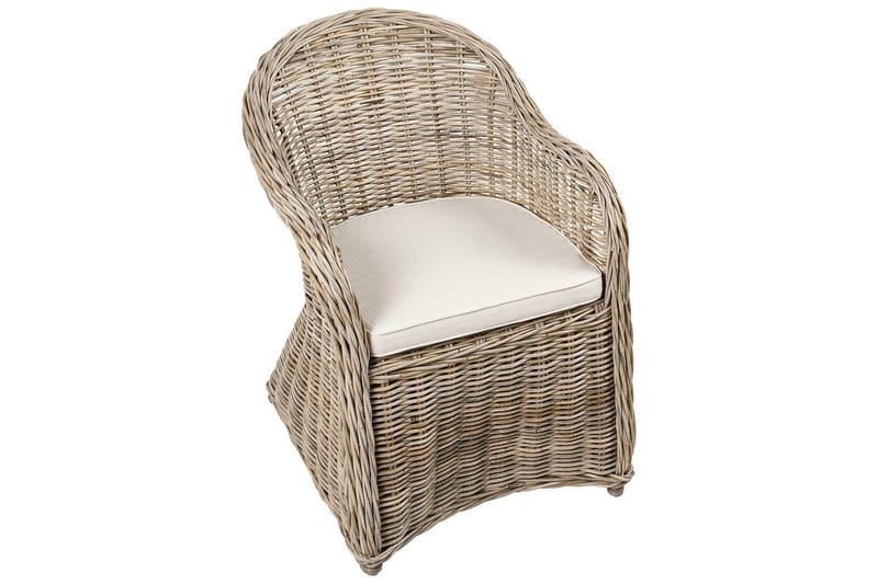 Fåtölj Beliani Susua Ii set om 2 Ljusbeige - Havemøbler - Balkon - Balkonmøbler - Altanstole