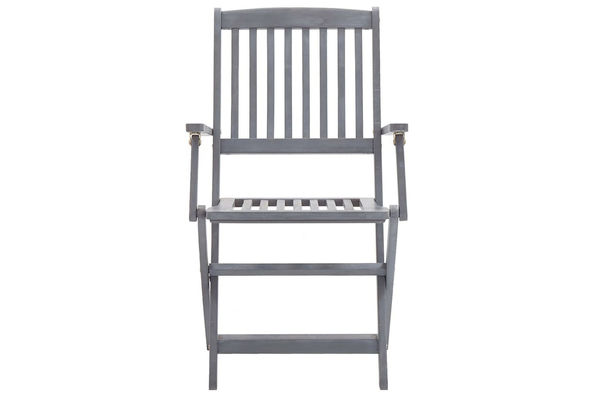 Foldbare Havestole 6 Stk. Med Hynder massivt Akacietræ - Havemøbler - Balkon - Balkonmøbler - Altanstole