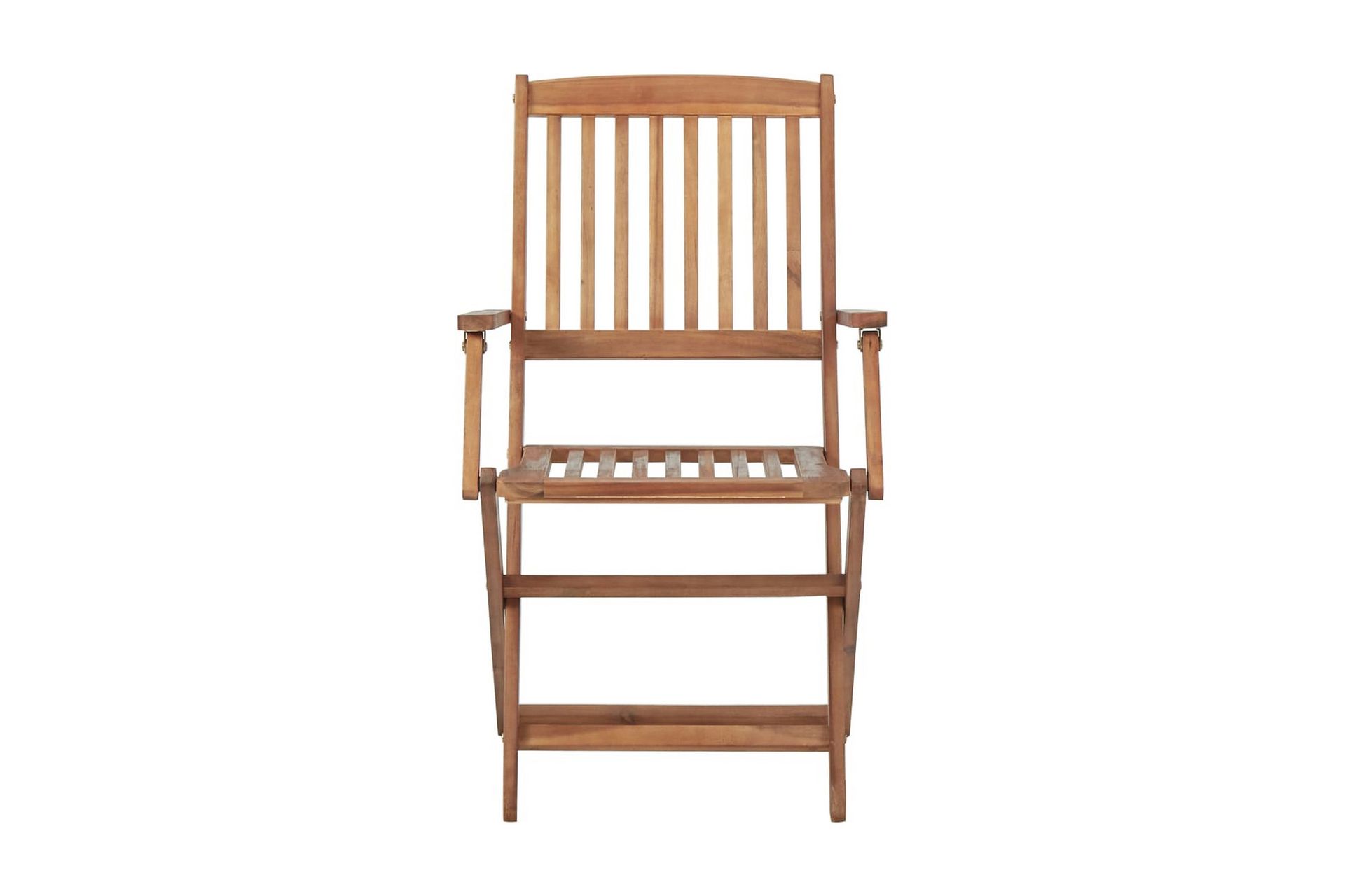 Foldbare Havestole 6 Stk. Med Hynder massivt Akacietræ - Havemøbler - Balkon - Balkonmøbler - Altanstole