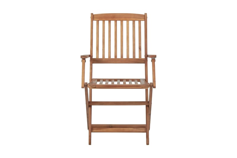 Foldbare Havestole 6 Stk. Med Hynder massivt Akacietræ - Havemøbler - Balkon - Balkonmøbler - Altanstole