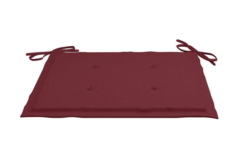 foldbare havestole 8 stk. med hynder massivt teaktræ - Brun - Havemøbler - Balkon - Balkonmøbler - Altanstole