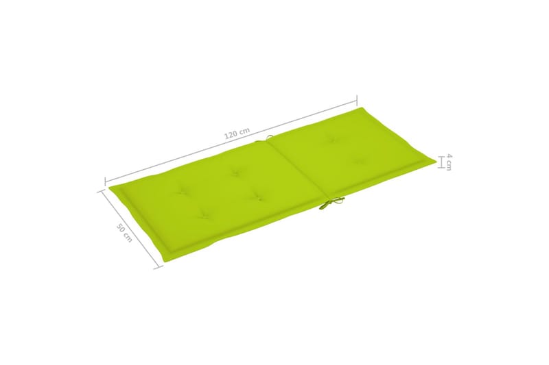 foldbare havestole med hynder 8 stk. massivt akacietræ - Brun - Havemøbler - Balkon - Balkonmøbler - Altanstole