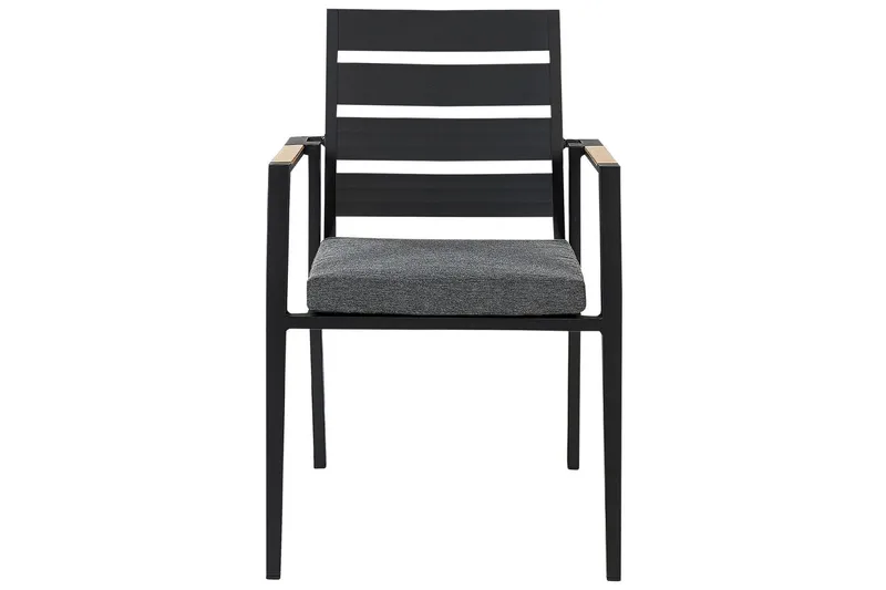 Fortify Armstol - Sort/Grå - Havemøbler - Balkon - Balkonmøbler - Altanstole