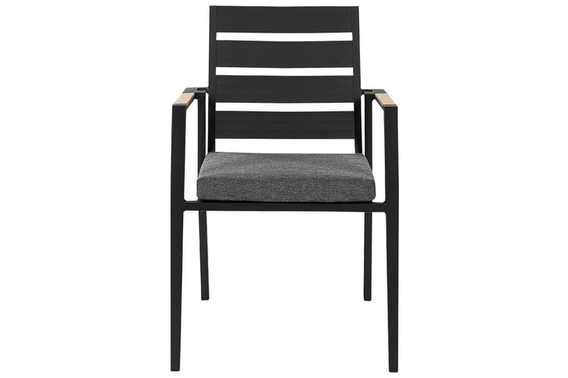 Fortify Armstol - Sort/Grå - Havemøbler - Balkon - Balkonmøbler - Altanstole