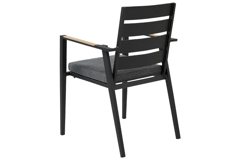 Fortify Armstol - Sort/Grå - Havemøbler - Balkon - Balkonmøbler - Altanstole